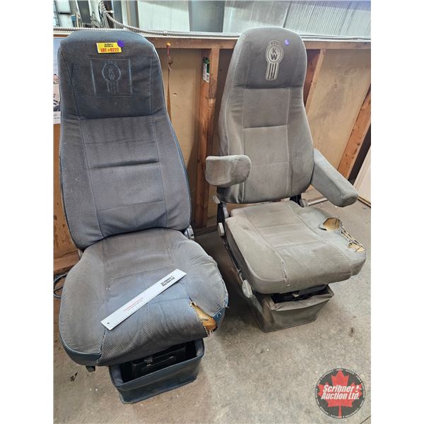 Pair of Premium 2000 Air-Ride Truck Seats