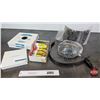 Image 1 : Assorted Grinding Wheels & Safety Glasses