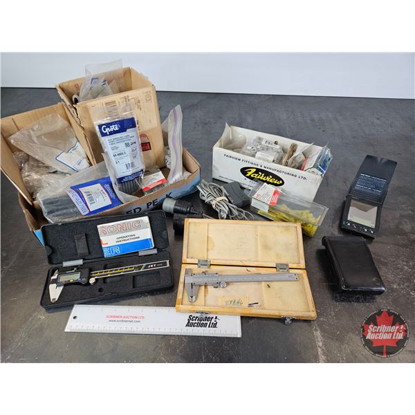 Digital Calipers, Measuring Tools & Electrical Supplies