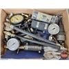 Image 1 : Assorted Pressure Gauges, Hoses & Fittings