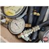 Image 3 : Assorted Pressure Gauges, Hoses & Fittings
