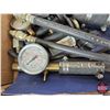Image 5 : Assorted Pressure Gauges, Hoses & Fittings