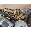 Image 7 : Assorted Pressure Gauges, Hoses & Fittings