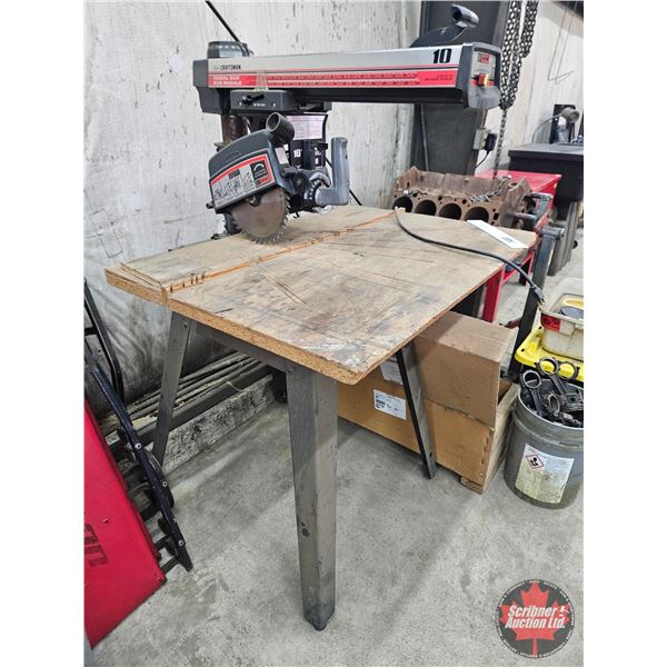Craftsman 10-Inch Radial Arm Saw