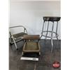 Image 1 : Shop Stools / Rolling Mechanic Seat / Step Stool