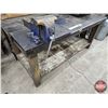 Image 1 : Heavy-Duty Steel Top Workbench with Bench Vise