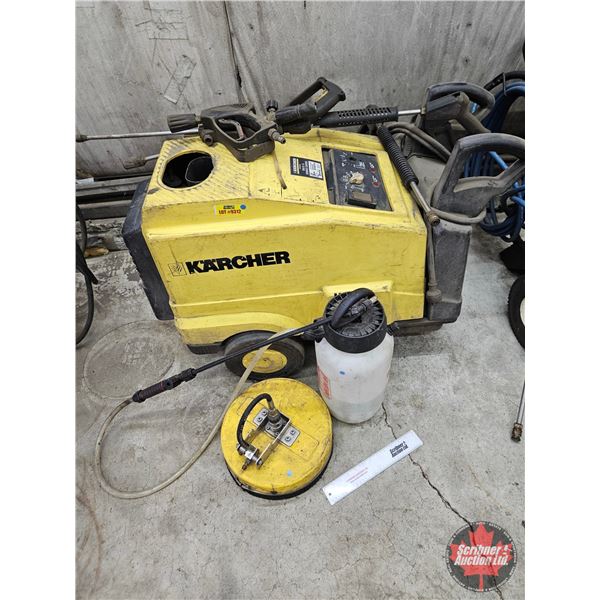 Kärcher Hot Water Pressure Washer with Accessories