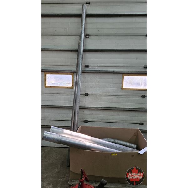 Assorted Exhaust Pipe & Flexible Tubing
