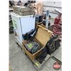 Image 2 : Vintage Stereo Equipment, Speakers & Compact Refrigerator (Pallet Lot)