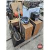 Image 4 : Vintage Stereo Equipment, Speakers & Compact Refrigerator (Pallet Lot)
