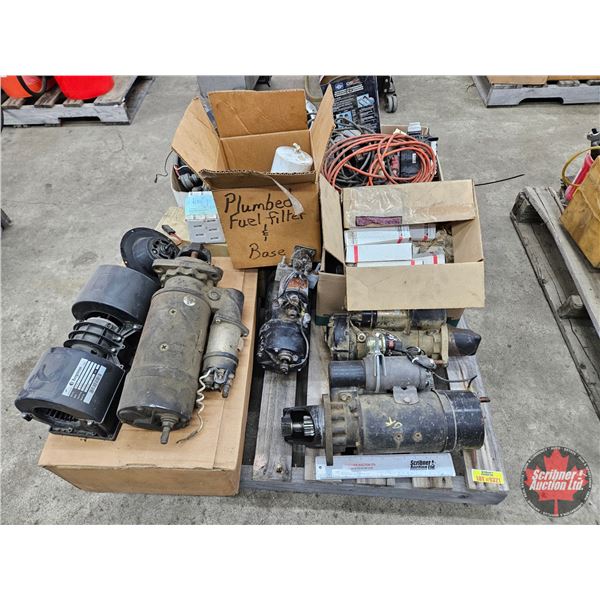Assorted Heavy-Duty Truck Electrical & Engine Parts