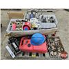 Image 1 : Assorted Automotive Fluids & Shop Equipment