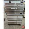 Image 1 : QUALITY CRAFT Stainless Steel Rolling Tool Chest & Cabinet