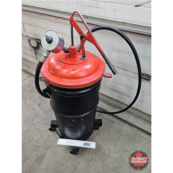 Portable Oil Pump Dispenser with Meter