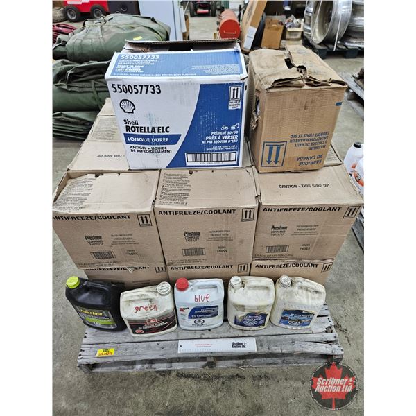 Pallet Lot : Bulk Antifreeze Coolant (Recycled/Reconditioned)