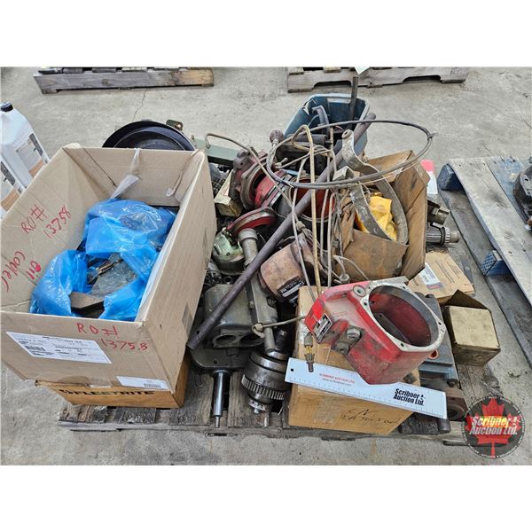 Assorted PTO Units, Hydraulic Pumps & Truck Parts