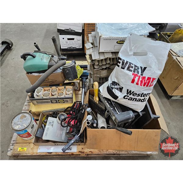 Pallet Lot : Assorted Shop Tools & Supplies