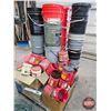 Image 1 : Assorted Pails, Containers & Plastic Crates