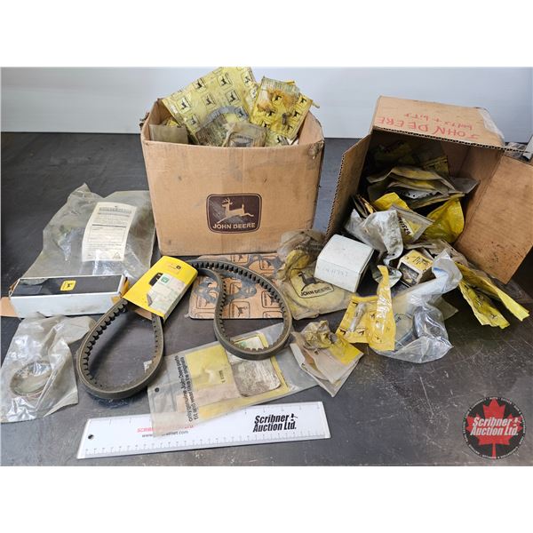 Assorted John Deere Parts & Belts