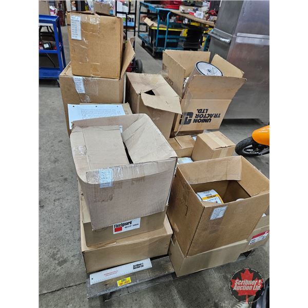 Pallet Lot of Assorted Vehicle & Equipment Filters (22 Boxes)