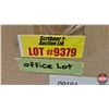 Image 11 : Office Desk, Chair & Assorted Office Equipment
