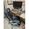 Image 2 : Office Desk, Chair & Assorted Office Equipment