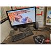 Image 4 : Office Desk, Chair & Assorted Office Equipment