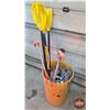 Image 1 : Assorted Boat Paddles, Oars & Anchor
