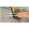 Image 2 : Assorted Boat Paddles, Oars & Anchor
