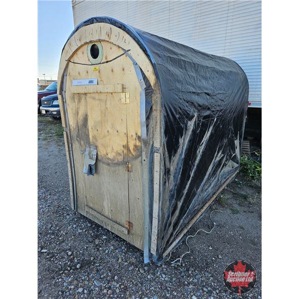 Collapsible Ice Fishing Hut