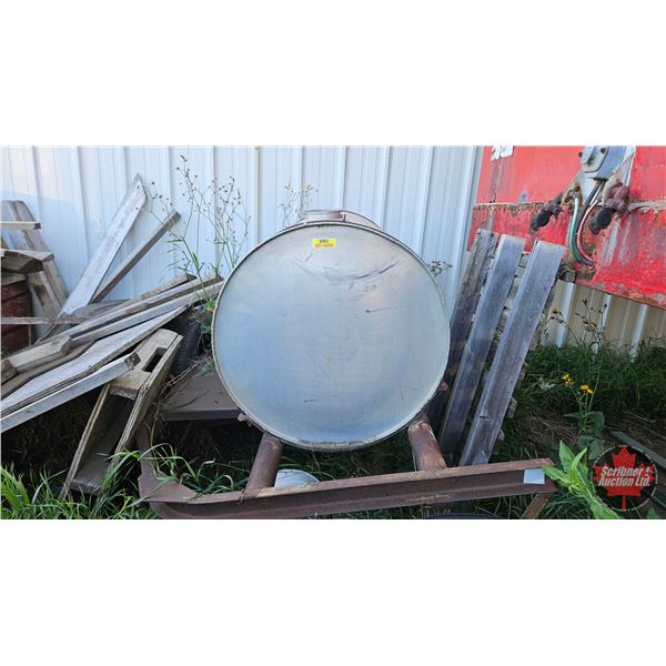 Old Sprayer Tank on Wheels with Hitch