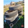Image 2 : Assorted Truck Tires with Steel Rim & Spacers