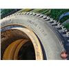 Image 7 : Assorted Truck Tires with Steel Rim & Spacers