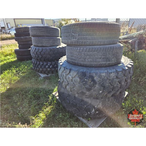 Assorted Truck & Equipment Tires