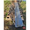 Image 1 : Pallet Lot : Truckleaf Springs / Pallet Racking Beams & Tow Bar