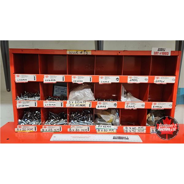 Würth Metric Bolts, Nuts & Washers with Bolt Bin