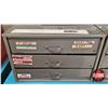 Image 1 : 3-Drawer Metal Parts Cabinet with Assorted Hardware & Fittings