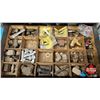 Image 4 : 3-Drawer Metal Parts Cabinet with Assorted Hardware & Fittings