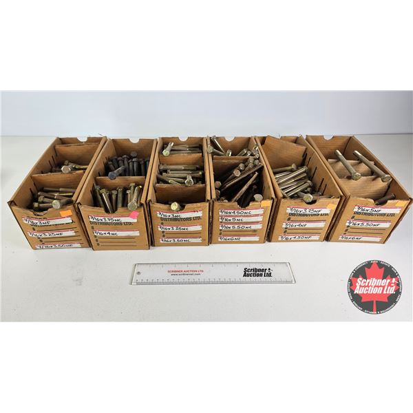 Bulk Buy: Assorted 7/16" Hex Bolts