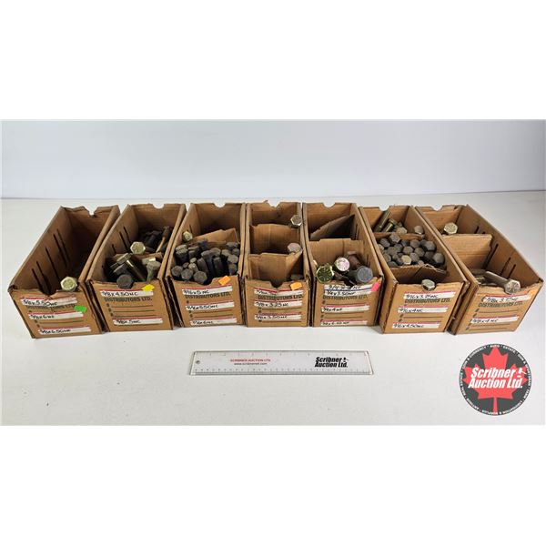 Bulk Buy: Assorted 5/8", 9/16" & 3/4" Hex Bolts