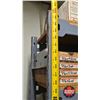 Image 2 : Grey Metal Shelving Unit : 96"H x 39"W x 13"D