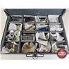 Image 2 : Assorted International Truck Parts in Metal Parts Organizer