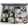 Image 3 : Assorted International Truck Parts in Metal Parts Organizer