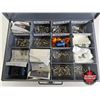 Image 4 : Assorted International Truck Parts in Metal Parts Organizer