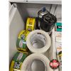 Image 3 : White Storage Drawer (Dryer Platform) with Assorted Shop Supplies