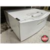 Image 6 : White Storage Drawer (Dryer Platform) with Assorted Shop Supplies