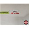 Image 7 : White Storage Drawer (Dryer Platform) with Assorted Shop Supplies