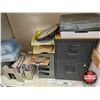 Image 1 : Office Supply Grouping with Two-Drawer Filing Cabinet