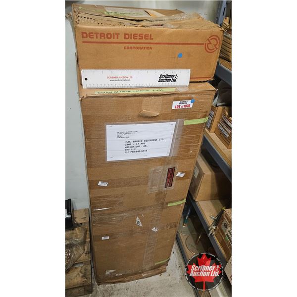 Detroit Diesel Oil Filter Housing & Oil Pan