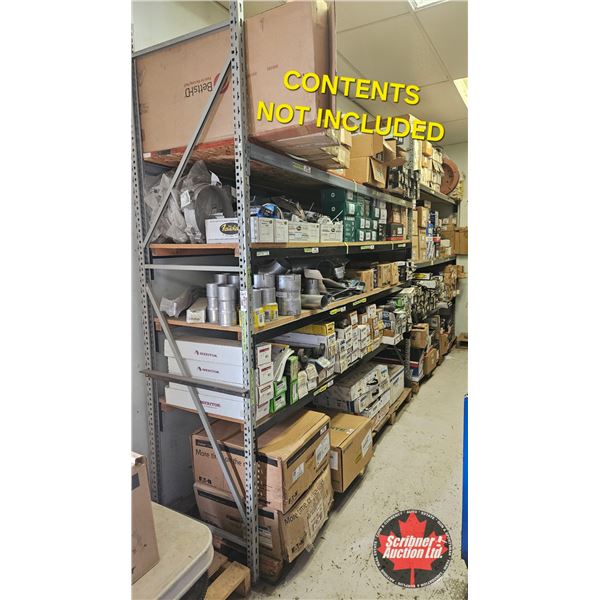 Parts Room Steel Shelving Unit